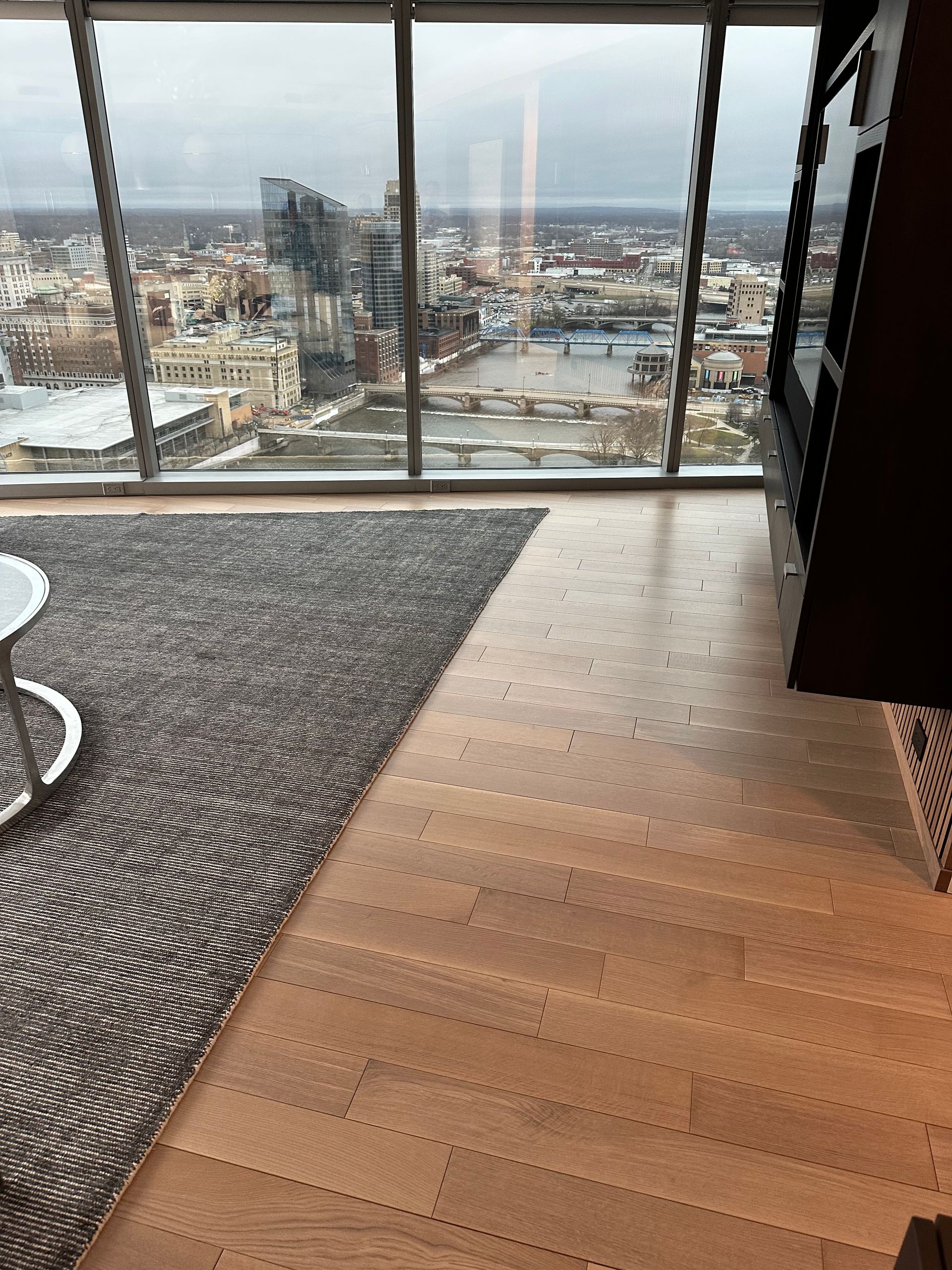 Custom-made wood flooring