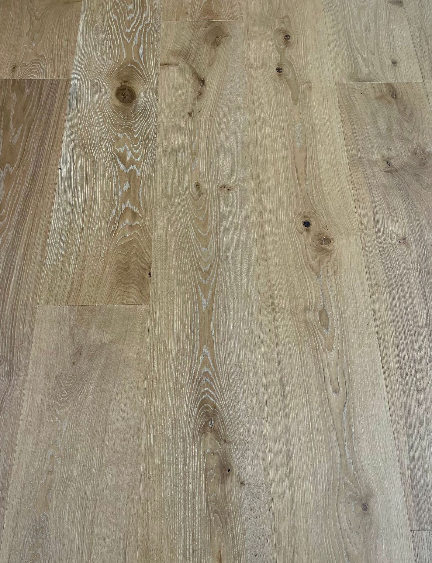 Custom-made wood flooring