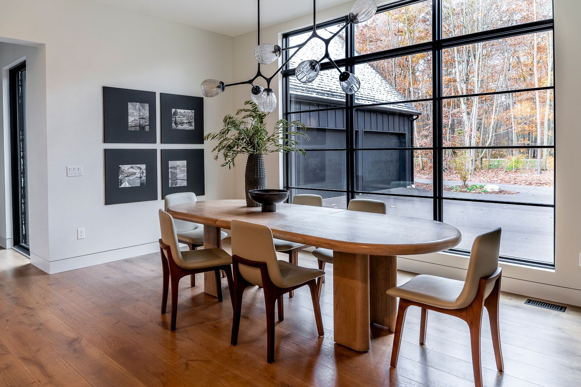 Custom-made wood flooring