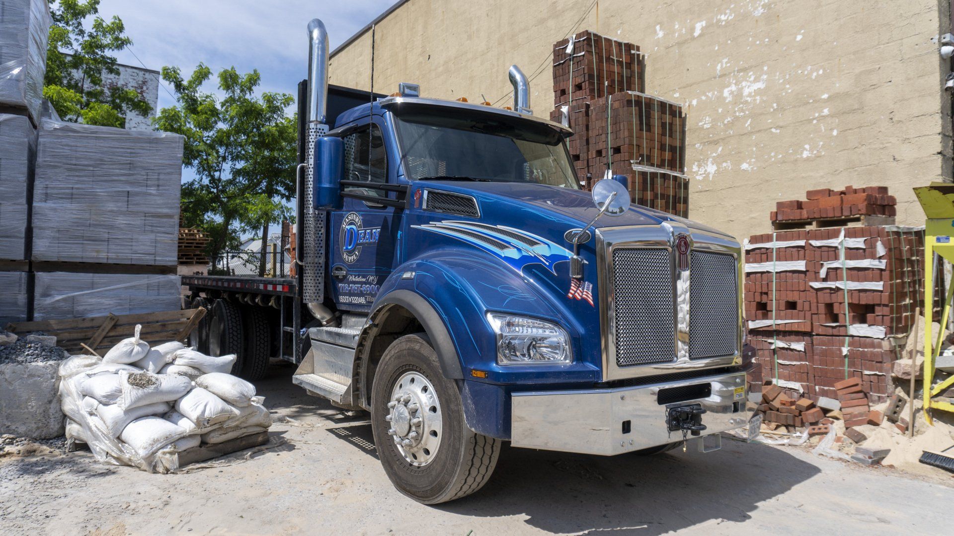 Company Vehicle — Queens, NY — Dean Masonry Supply