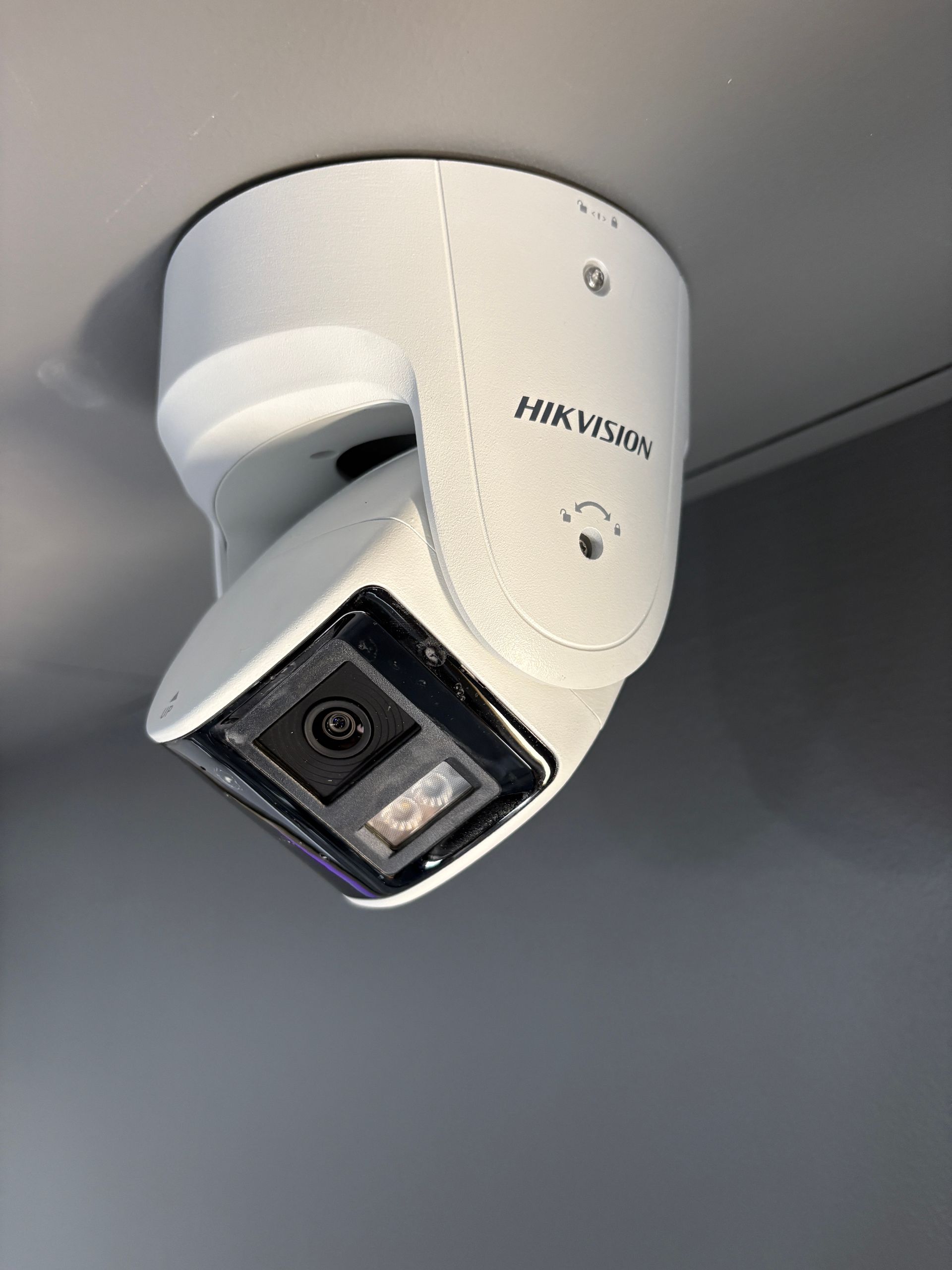 A Security Camera on a Building — JPower Energy in Kamerunga, QLD