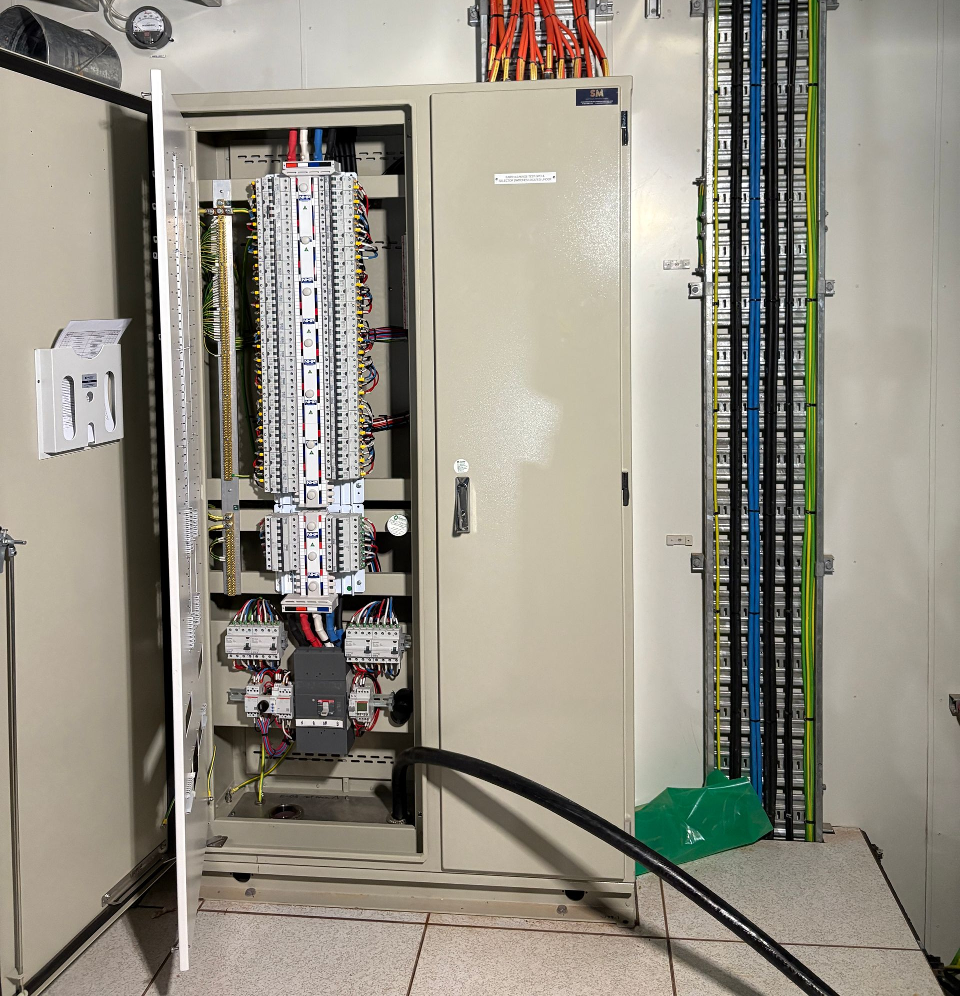 Electric Meter and Fuse Box Inside a Metal Enclosure — JPower Energy in Kamerunga, QLD