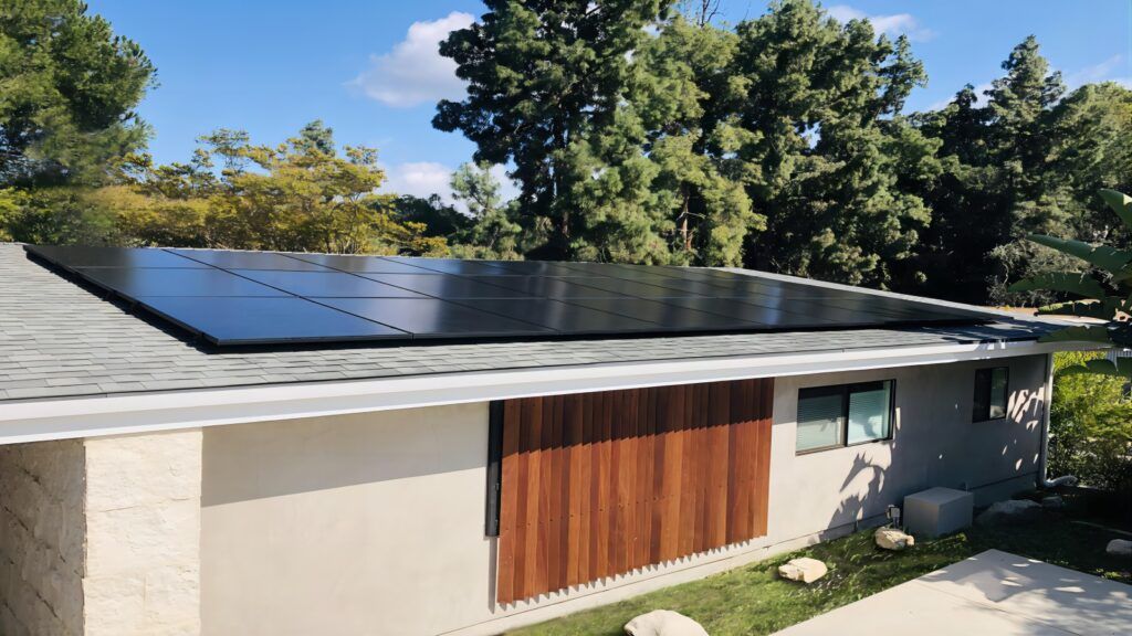 Solar Panel on the Roof of a House — JPower Energy in Kamerunga, QLD