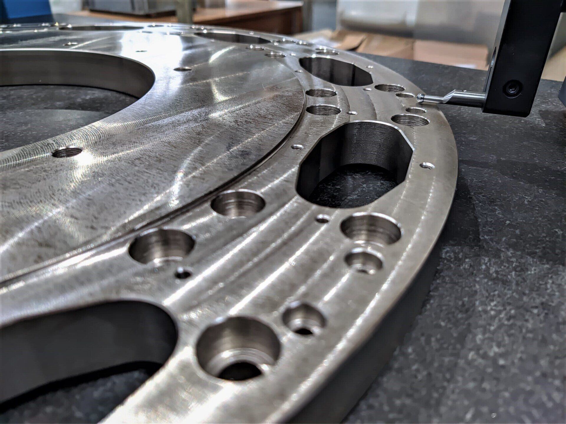 Particolare fresato in acciaio C40 con lavorazione CNC - La.Ro.Mo. S.r.l.