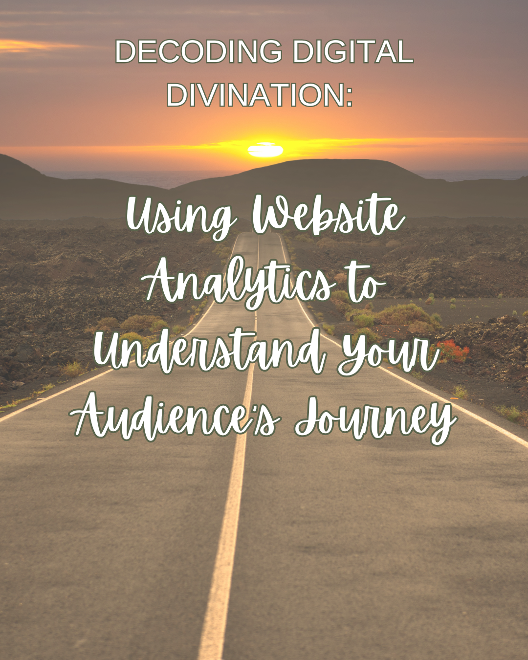 Using website analytics to understand your audience 's journey