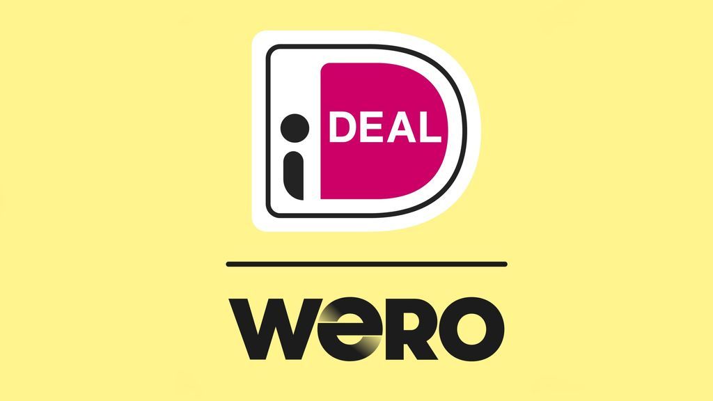 Logo's van iDEAL en Wero, illustrerend dat iDEAL wordt vervangen door de nieuwe Europese betaalstandaard Wero.