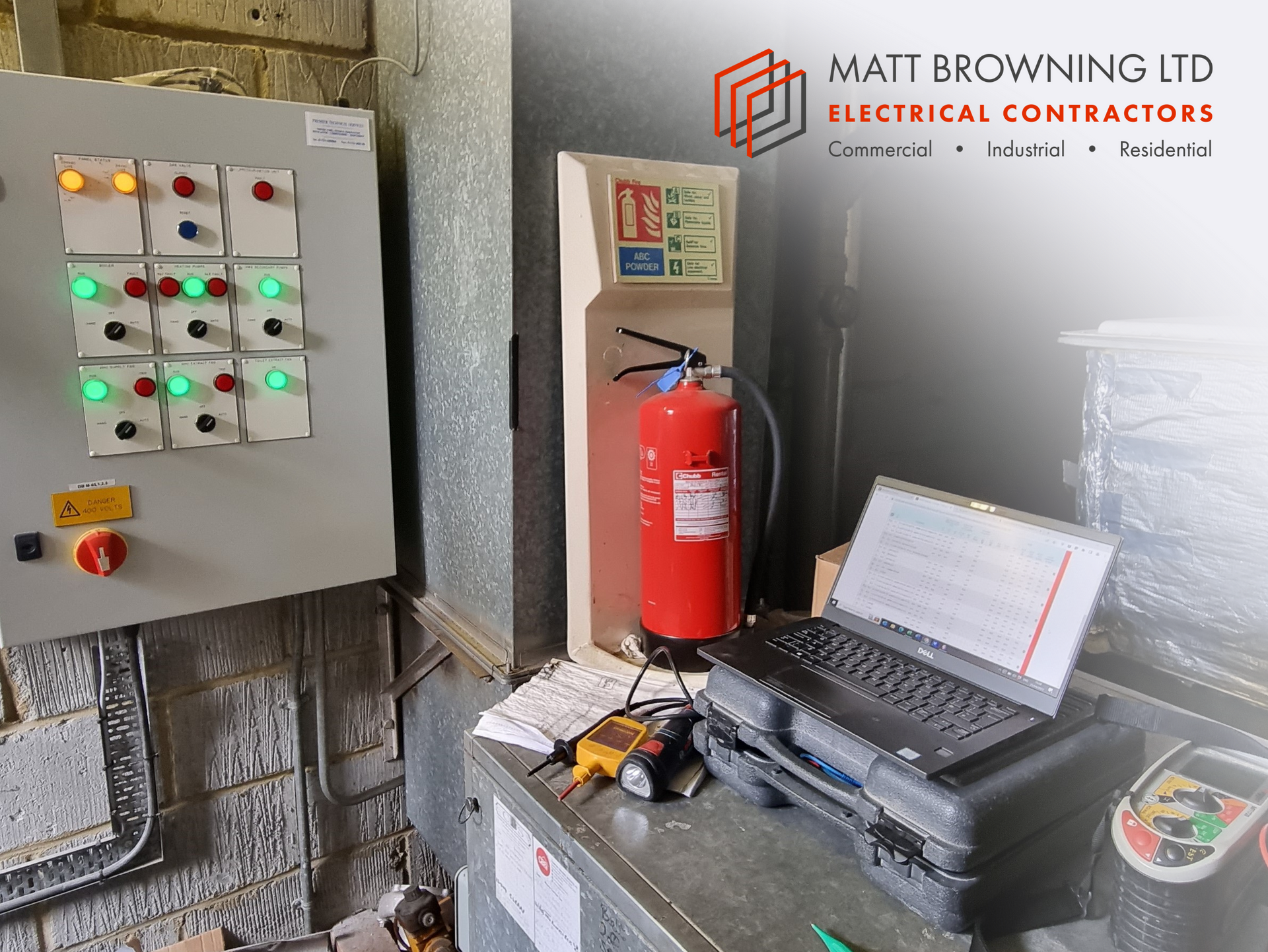 Electrical Inspection Testing of a commercial office building in Reading NICEIC Approved Contractor