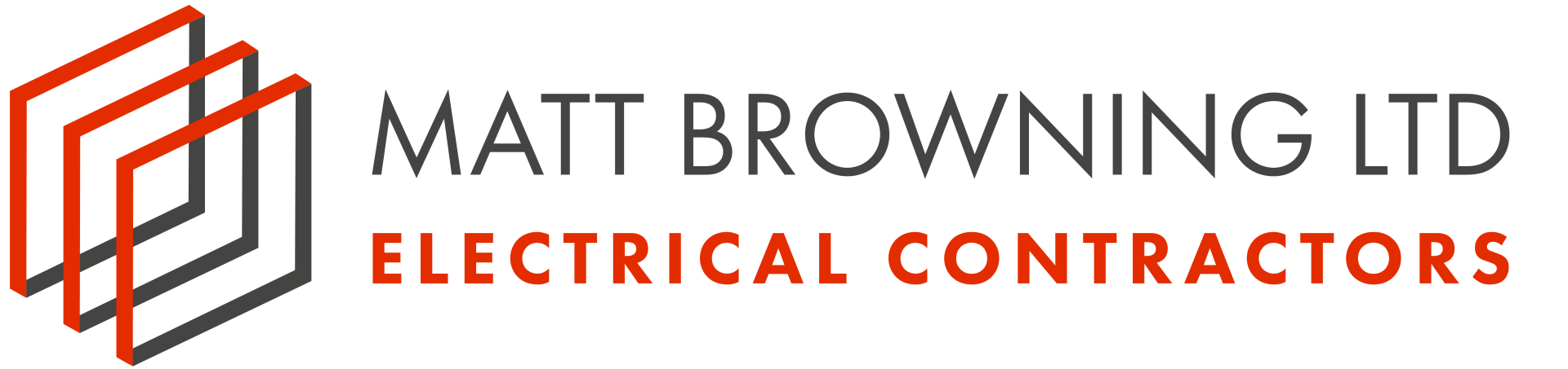 Matt Browning electrical contractors logo