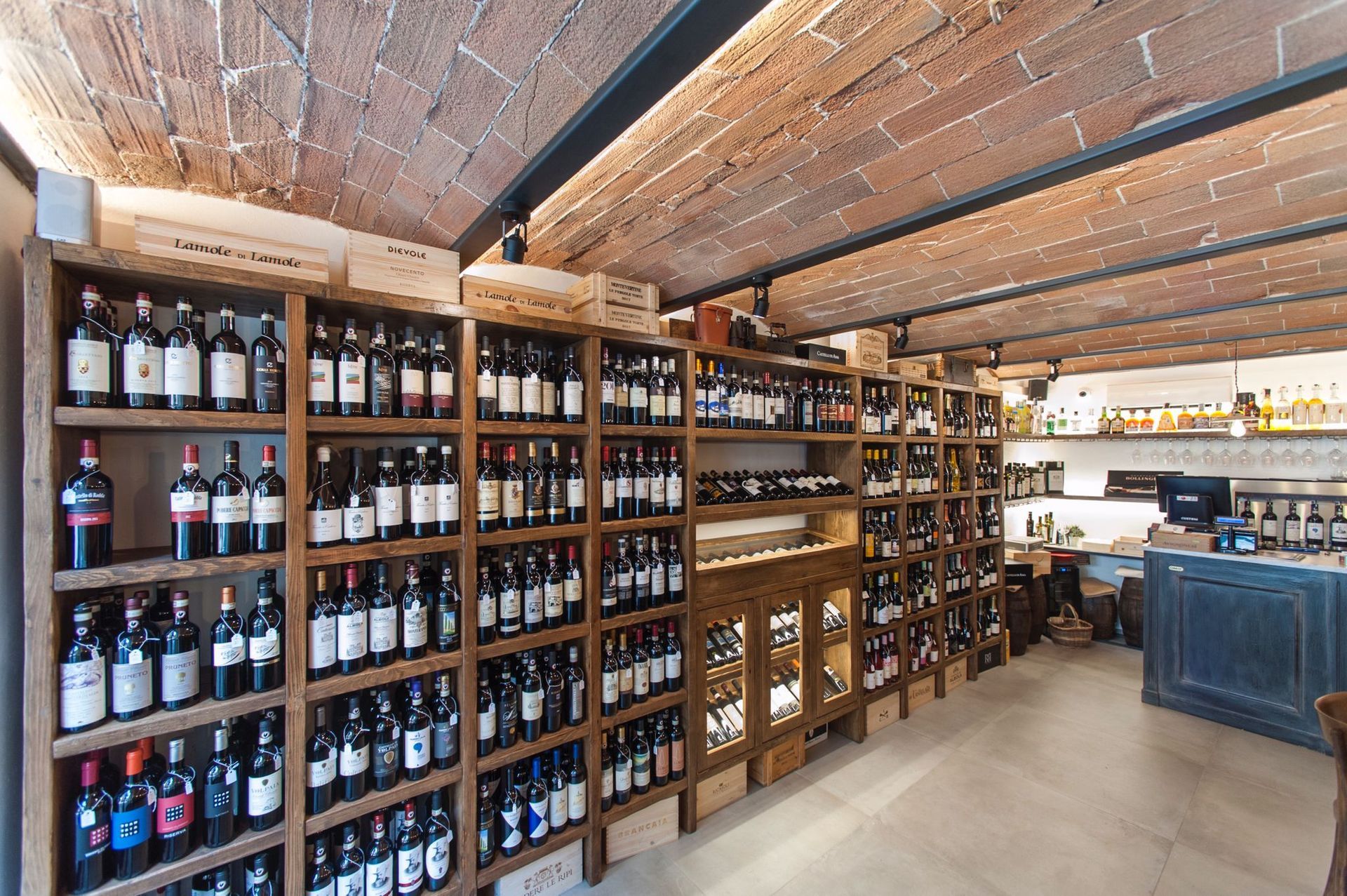 espositore per enoteca ilnlegno antico di recupero
