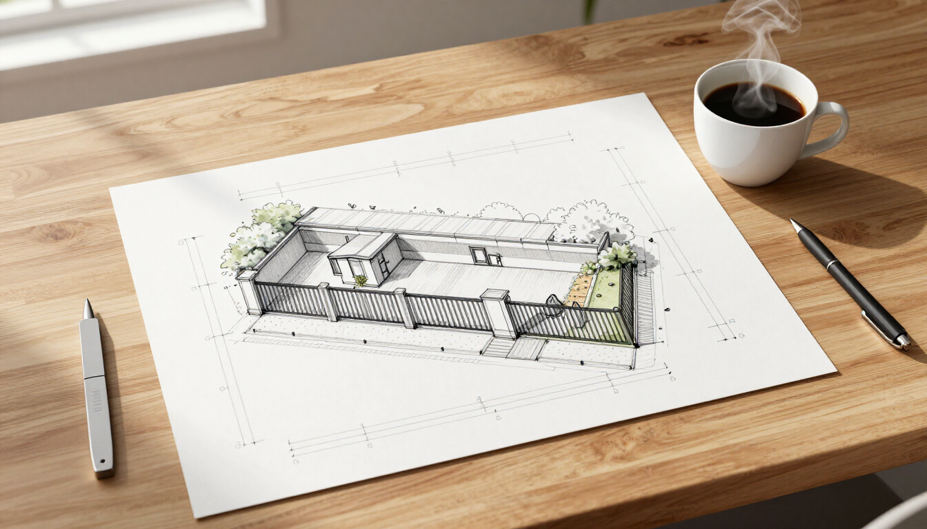 Fence Site Plan