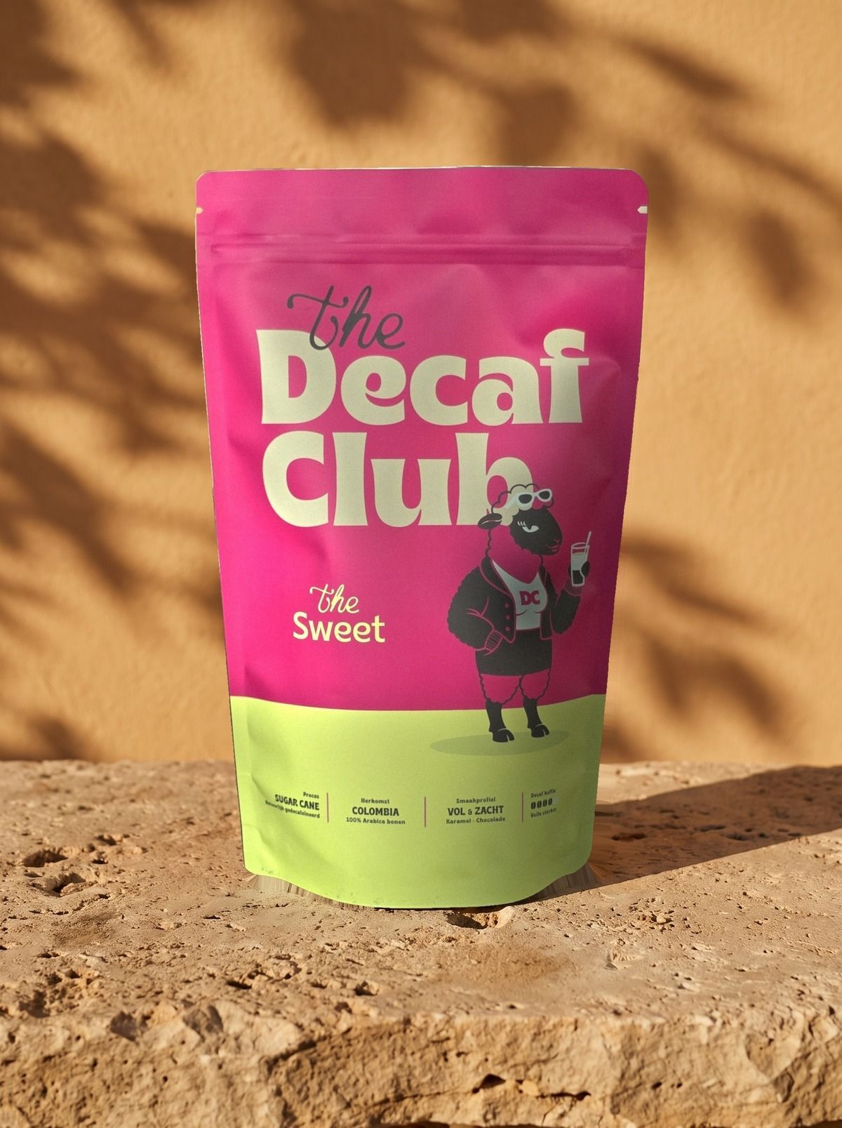 Zak Decaf Club The Sweet decaf koffiebonen uit Colombia, sugarcane decaf, vers gebrand