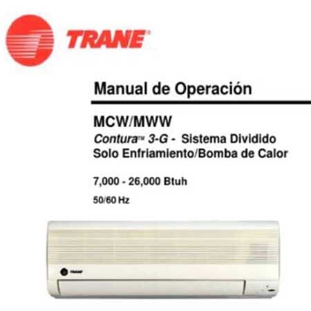 TRANE- JUÁREZ - MANUAL DE OPERACIÓN