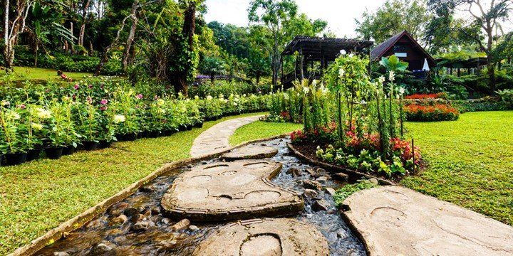 Hardscaping And Landscaping With Pond — Matthews, NC — Decorative Creations Inc Hardscaping And Landscaping With Pond — Matthews, NC — Decorative Creations Inc