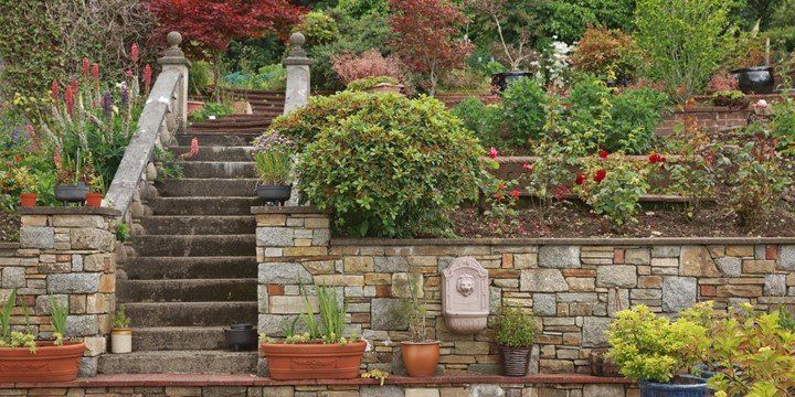 Hardscaped Stairs — Matthews, NC — Decorative Creations Inc Hardscaped Stairs — Matthews, NC — Decorative Creations Inc
