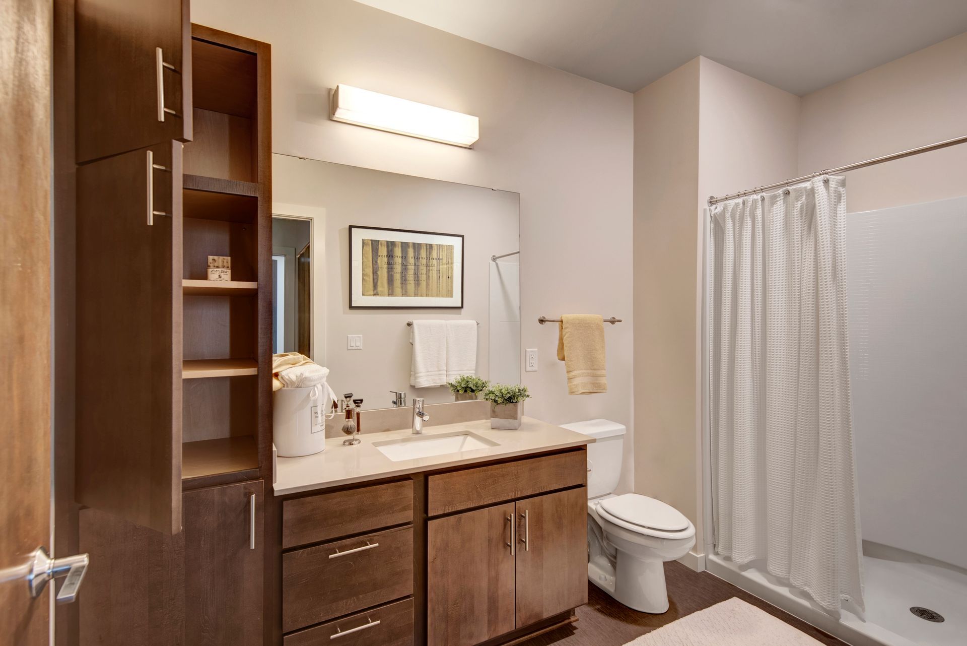 apartment floor plan.