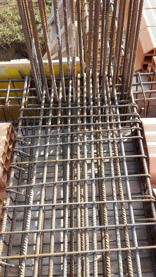 griglia in ferro per nuova costruzione