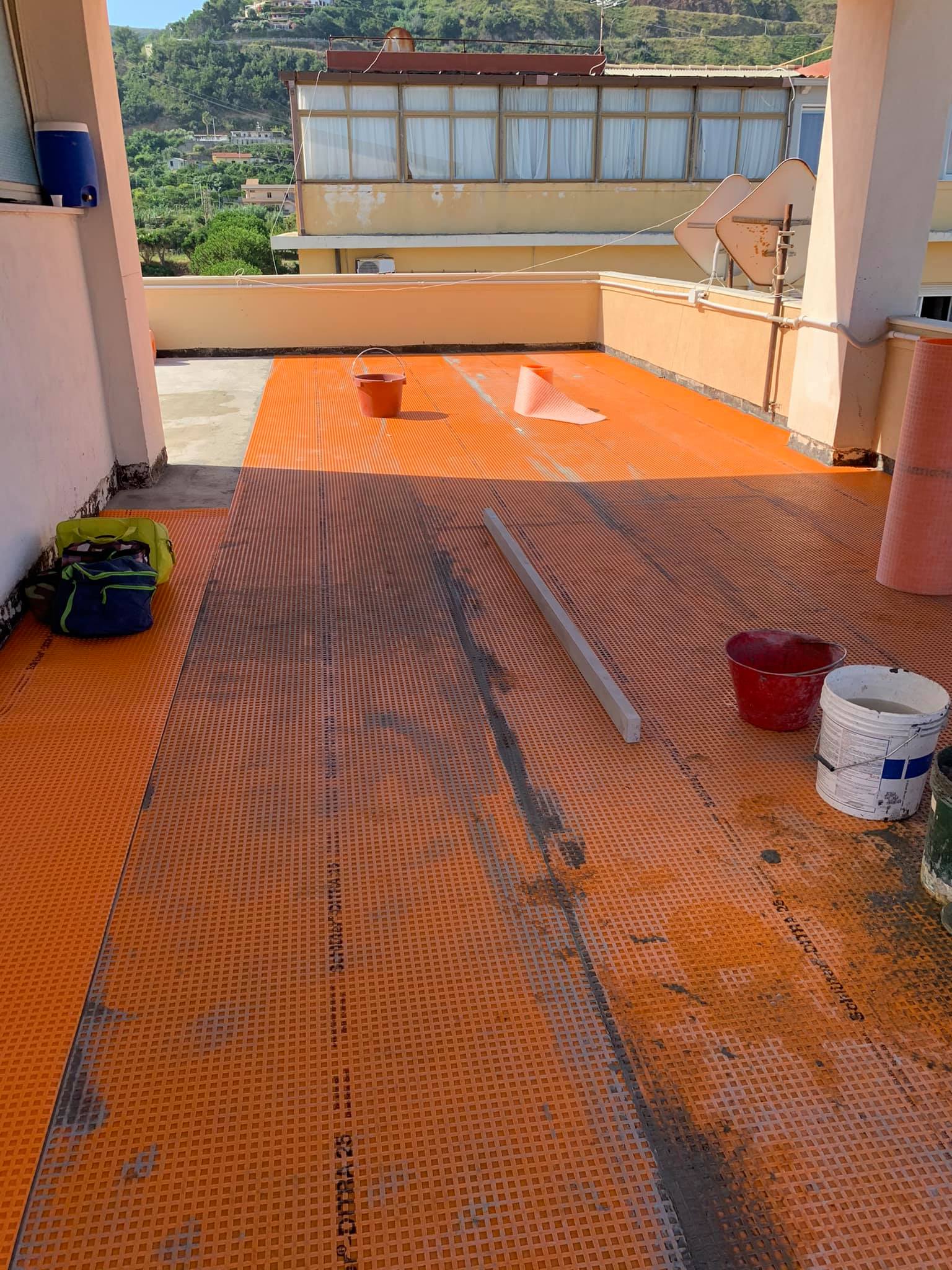 realizzazione impermeabilizzazione