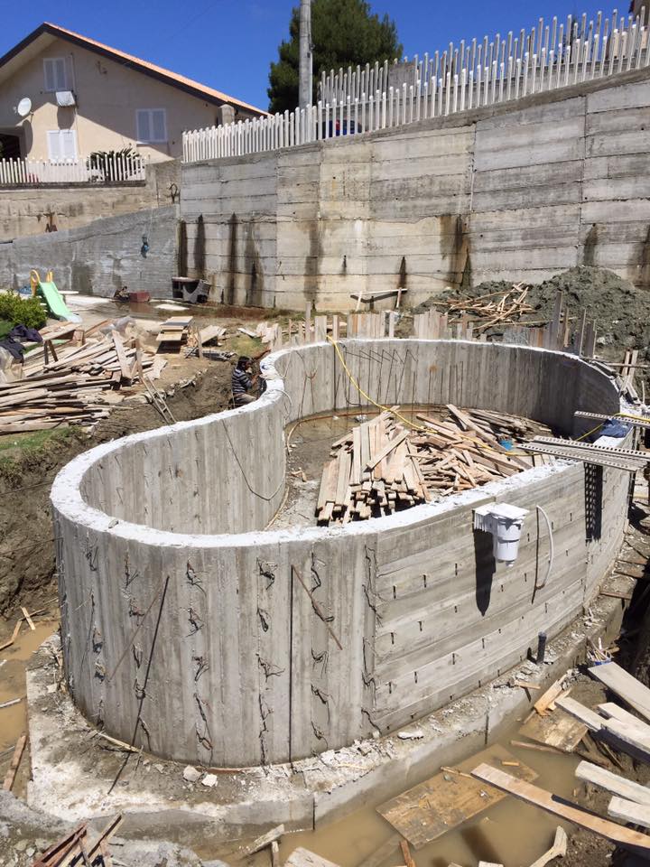 realizzazione piscina
