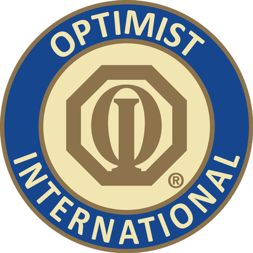 The logo for the optimist international organization