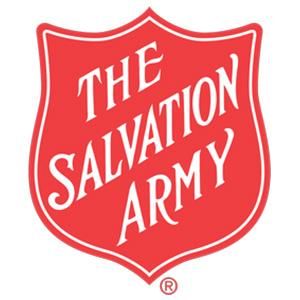 The salvation army logo on a white background