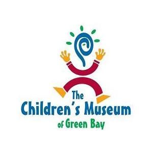 A logo for the children 's museum of green bay