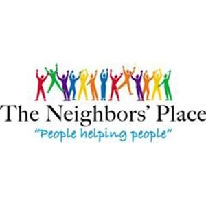 The logo for the neighbors place is a group of people standing next to each other.