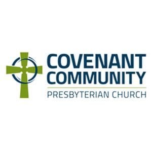 The logo for the covenant community presbyterian church