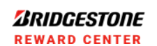 Bridgestone Reward Center logo with red and black text.