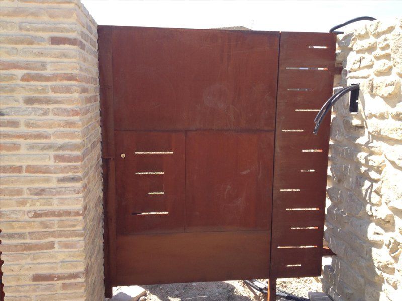 cancello in legno