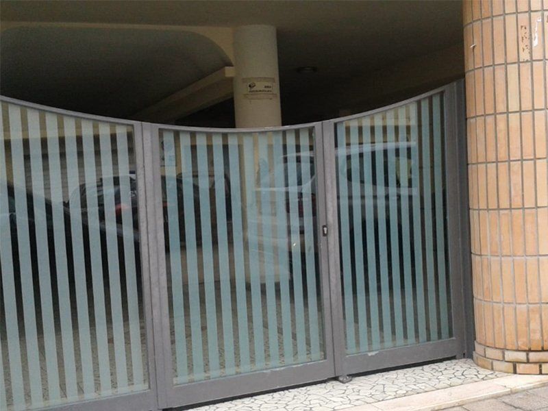 ringhiera realizzata in ferro