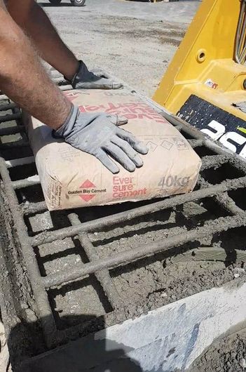 Concreting services available at Bobcat Tipper Services in the Marlborough Sounds NZ