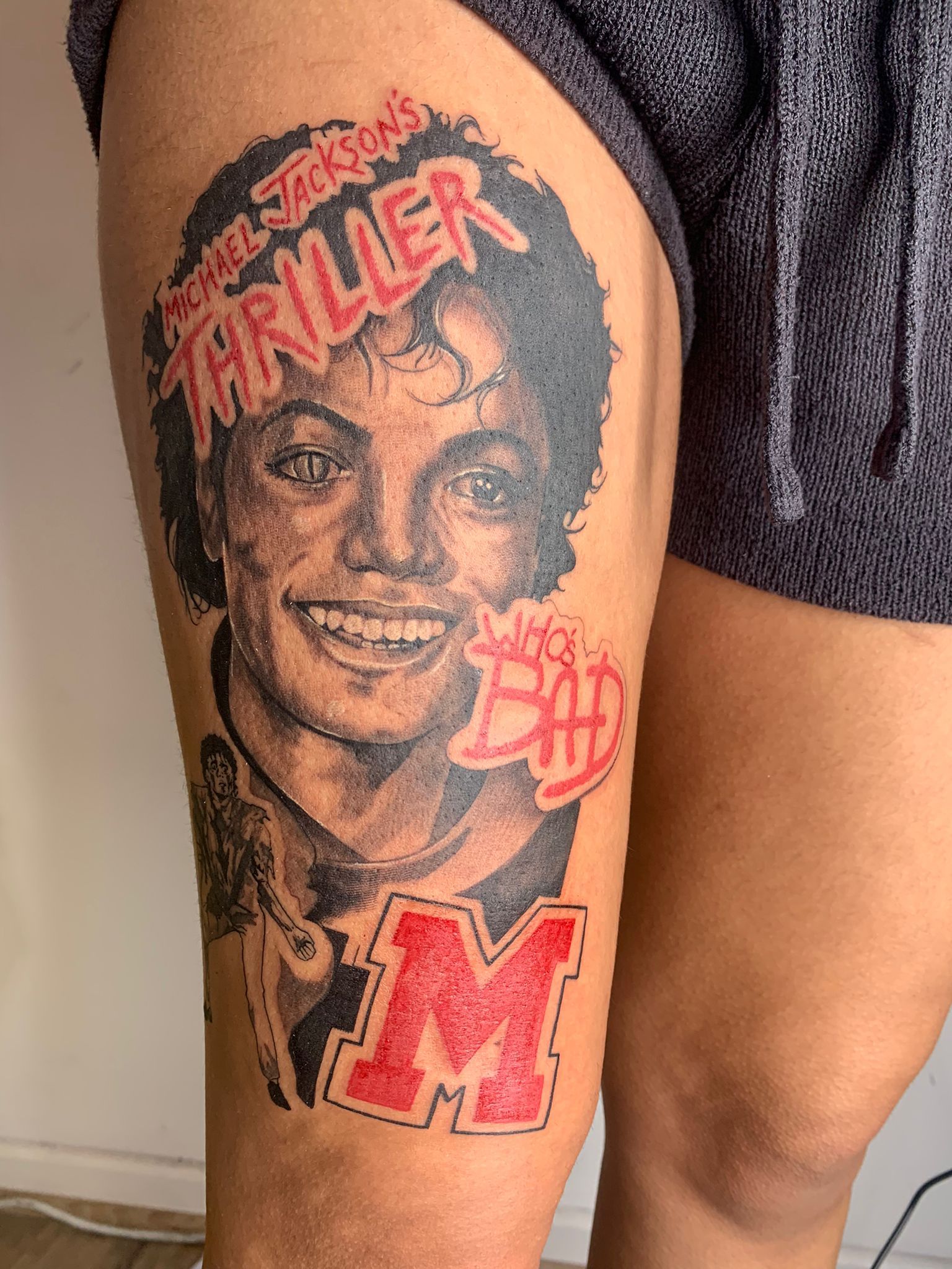 micheal jackson - tattoo shop birmingham 