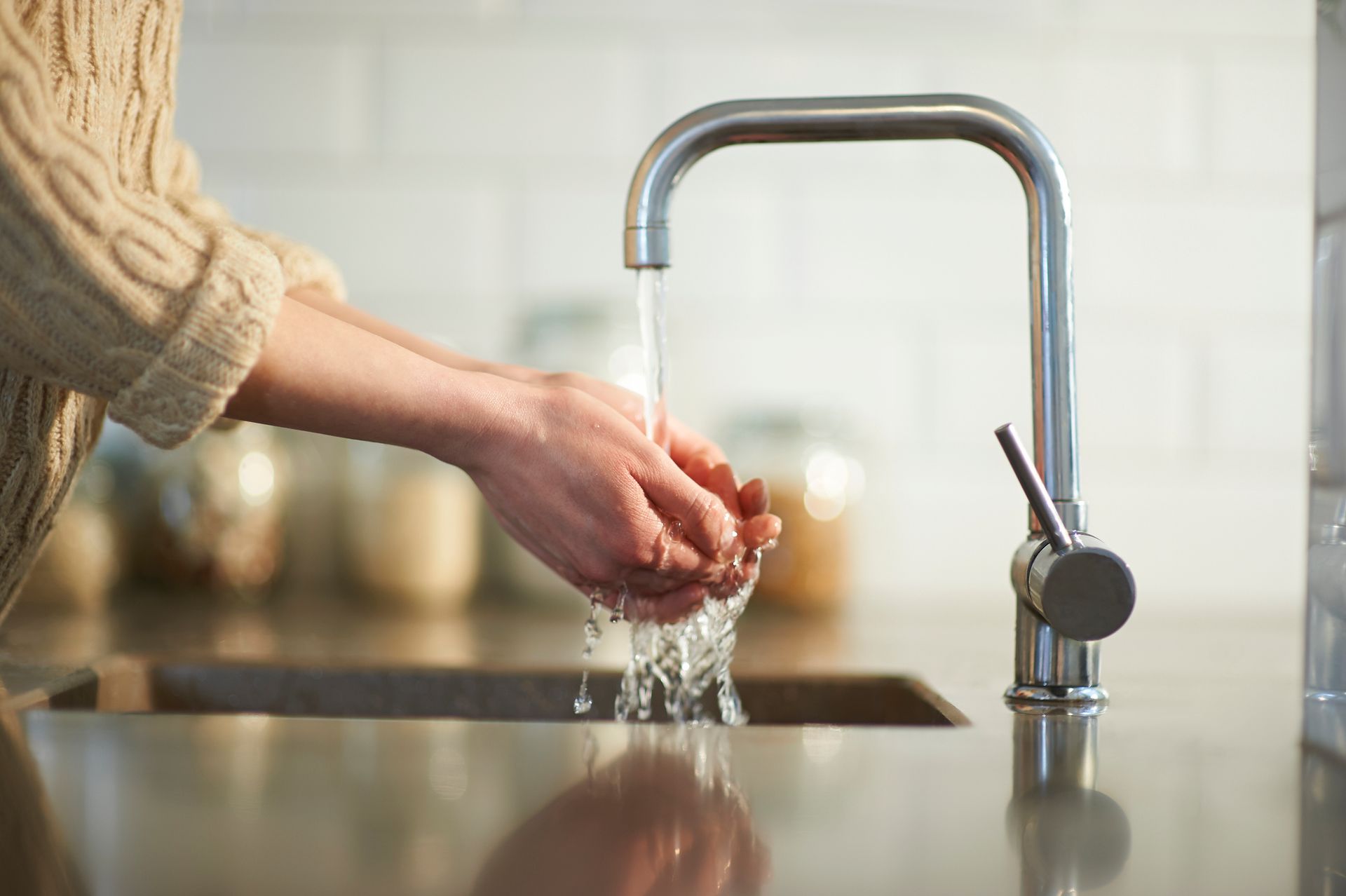 Washing Hands — Huntington, WV — Plumbing Helper