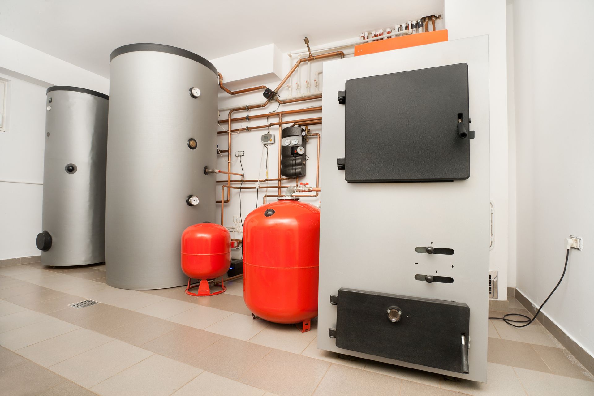 Water Tank— Huntington, WV — Plumbing Helper