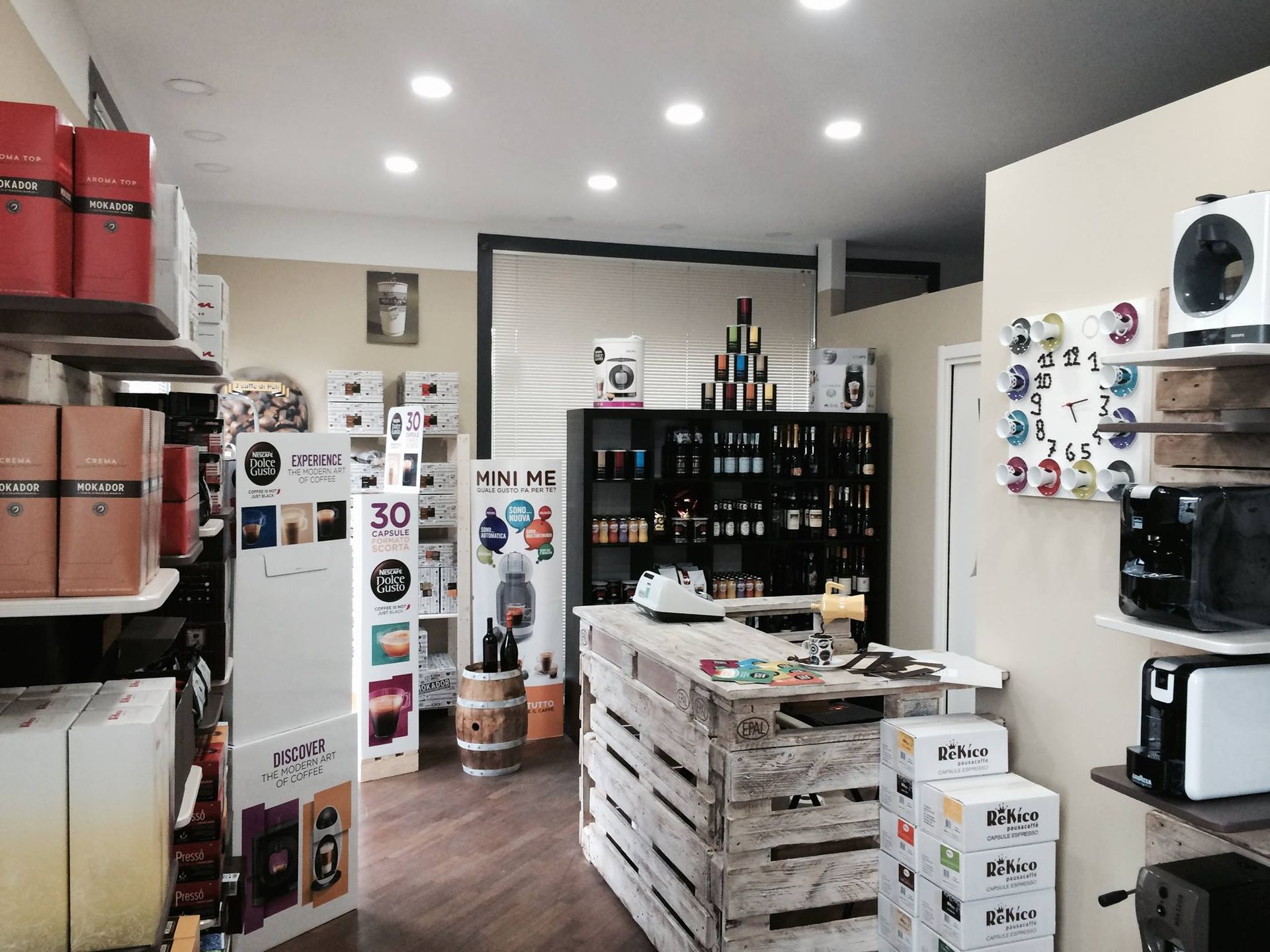Cialde e distribuzione automatica