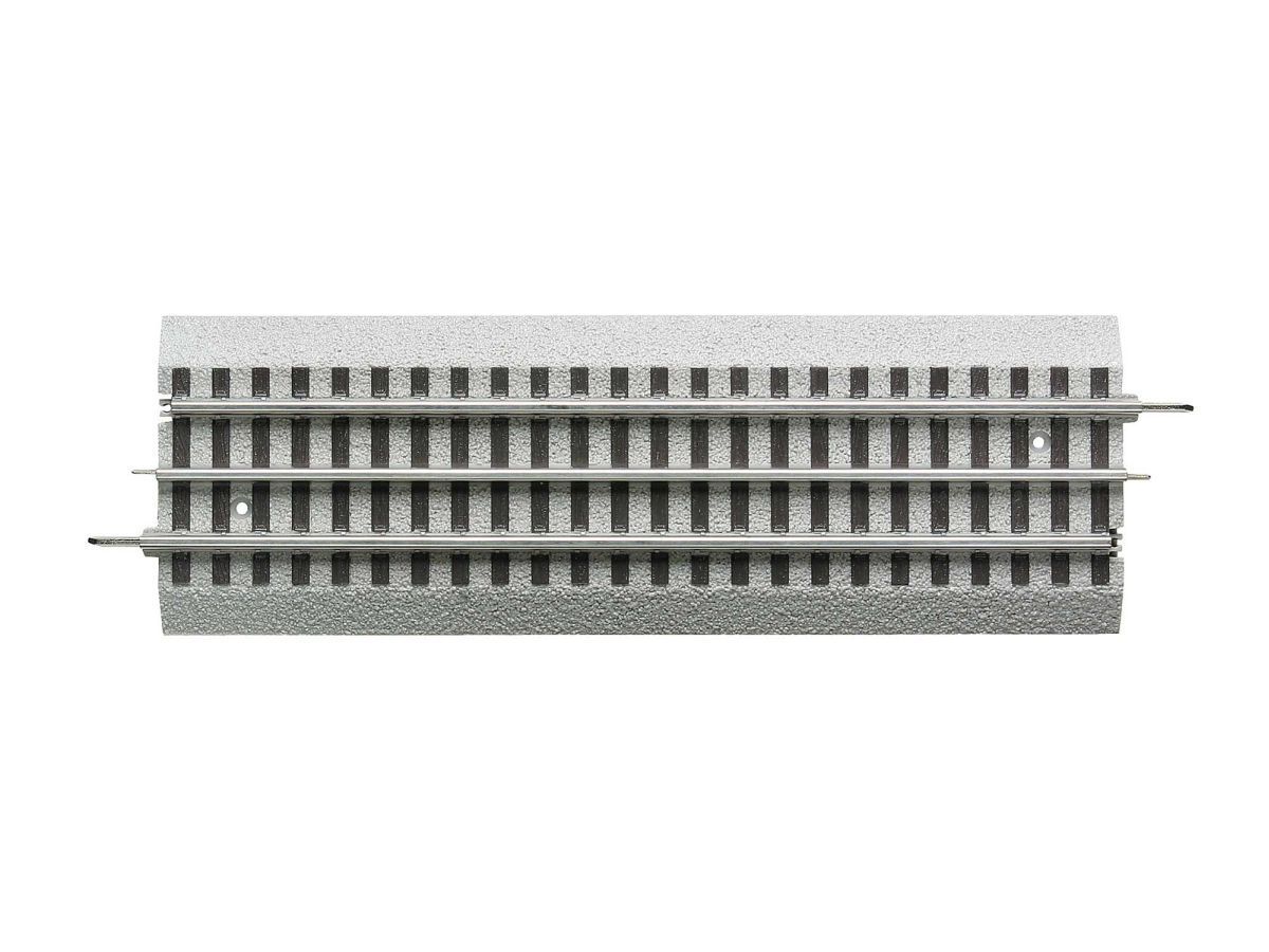 Gray industrial machine with rows of evenly spaced components and a horizontal bar running through it
