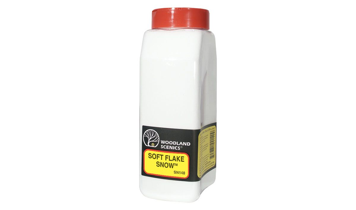 Small white plastic bottle with a red cap and yellow label on a plain white background