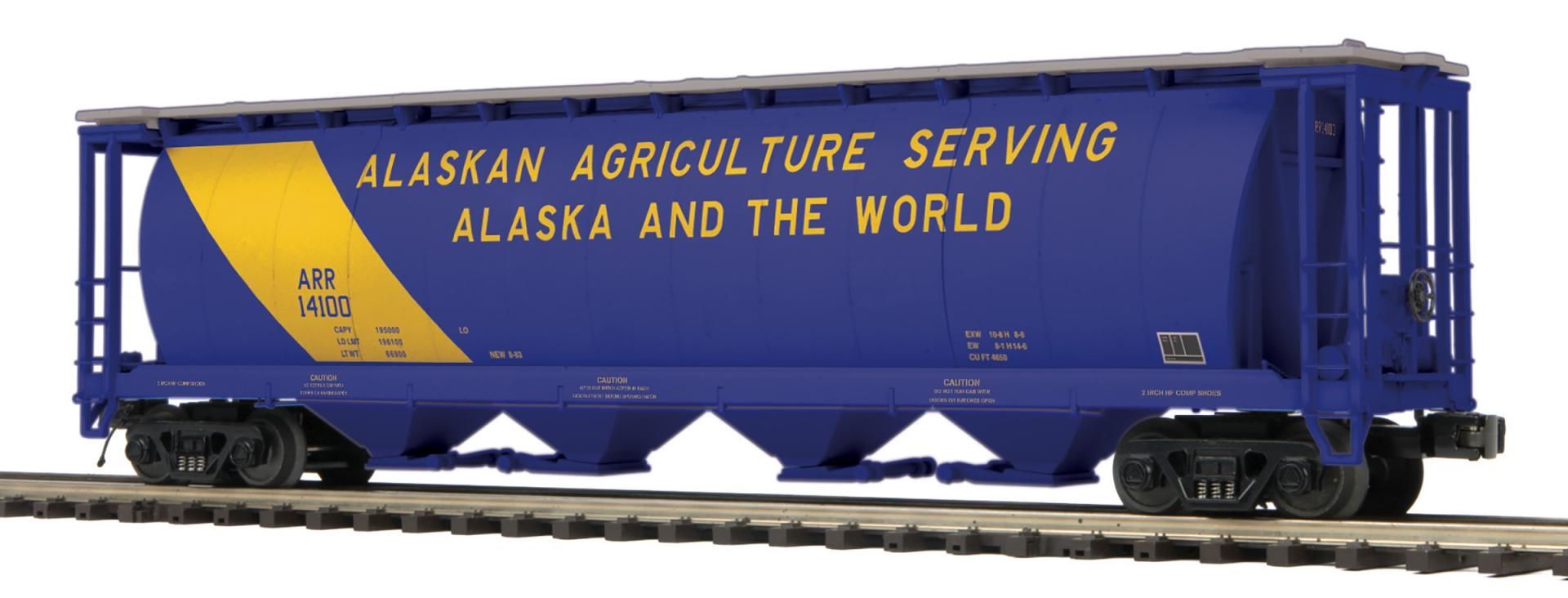 20-99062 Alaska 100 Ton Covered Hopper