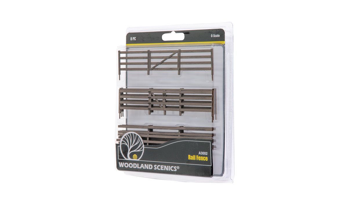 Packaged black wire garden fence panels on a white background