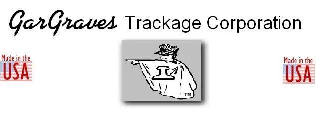GarGraves Trackage Corporation logo with USA map emblem and “Made in the USA” text on both sides