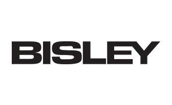 Black BISLEY logo on a white background