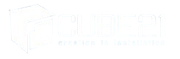 Faint logo with a simple house outline and small text on a white background
