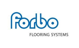 Forbo Flooring Systems logo in blue text on white background