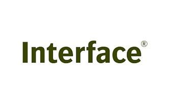 Interface logo in dark green text on a white background