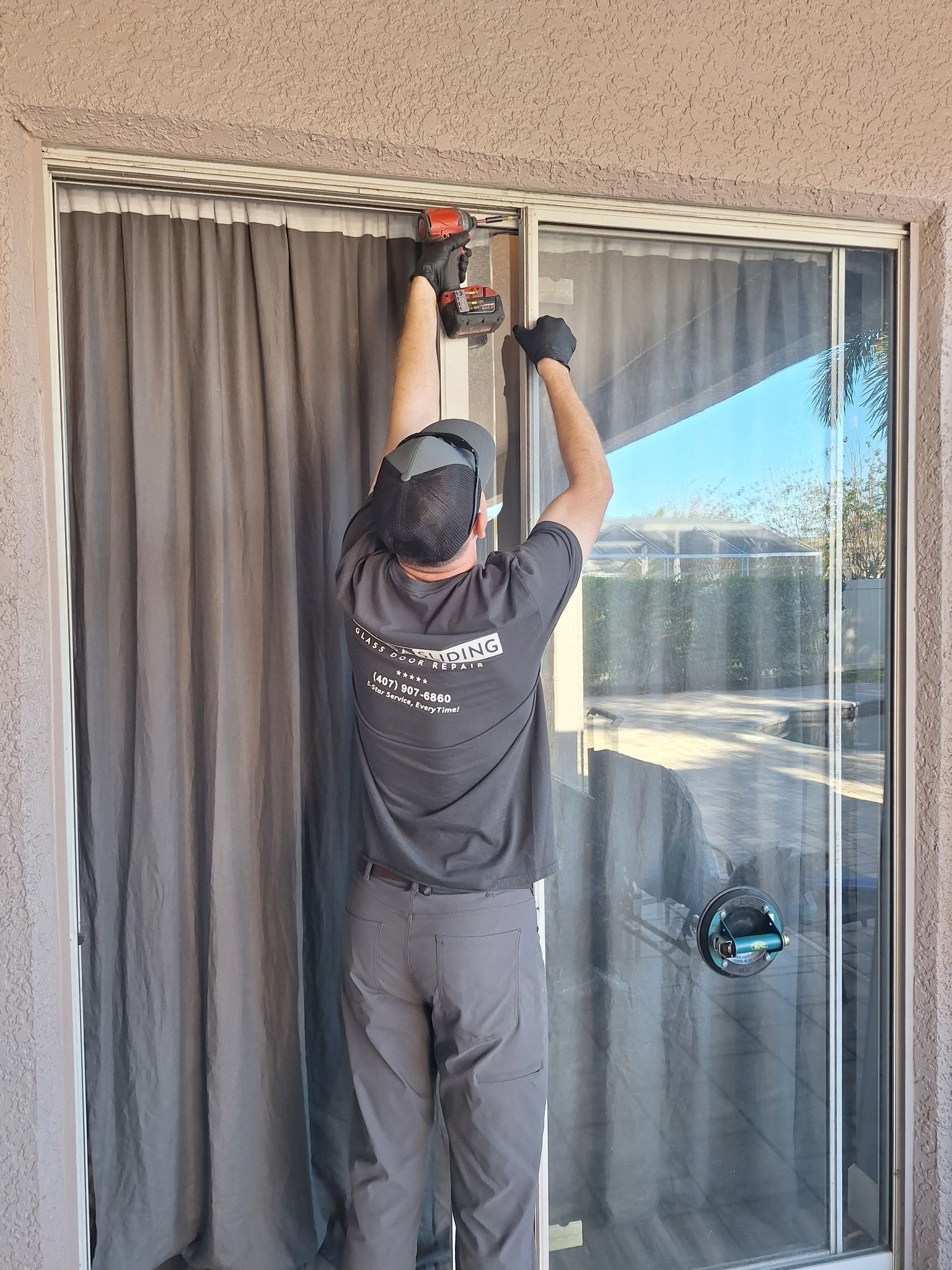sliding glass door repair Florida
