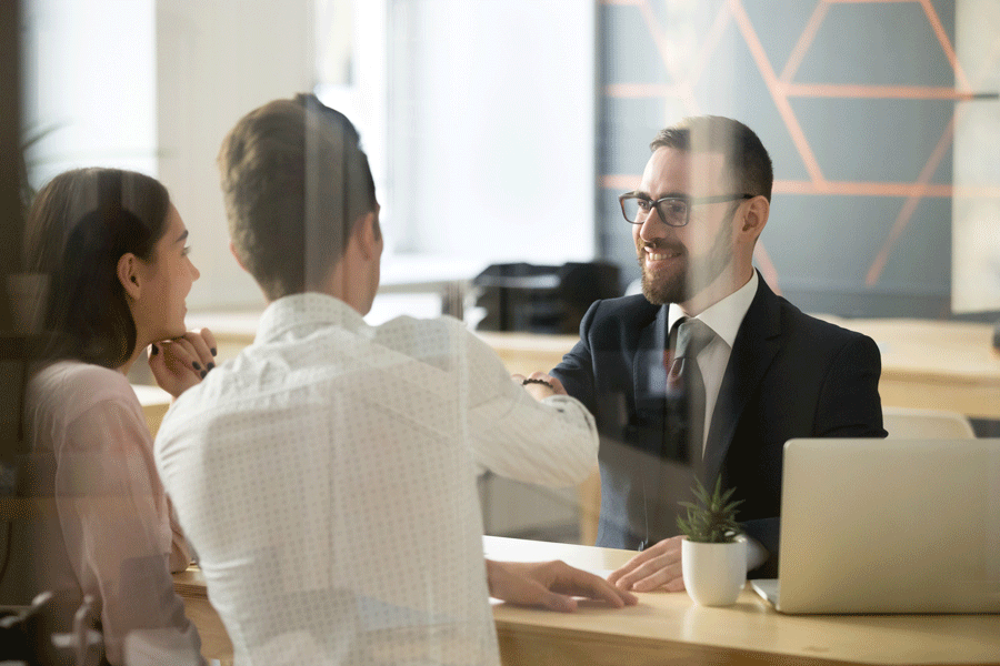 Lawyer Man Explaining Legal Terms to Client — Mansfield, OH — John S. Dilts, Attorney Lawyer Man Explaining Legal Terms to Client — Mansfield, OH — John S. Dilts, Attorney