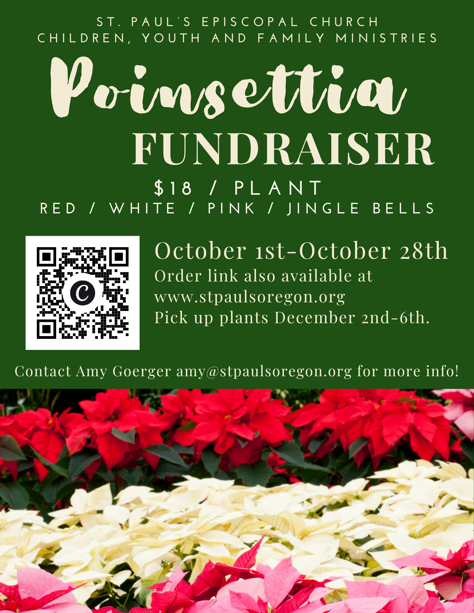 Poinsettia Fundraiser