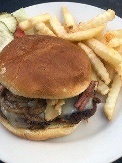 Big Hamburger With Fries - Rock Springs, WY - Buddha’s Bar At The Sands