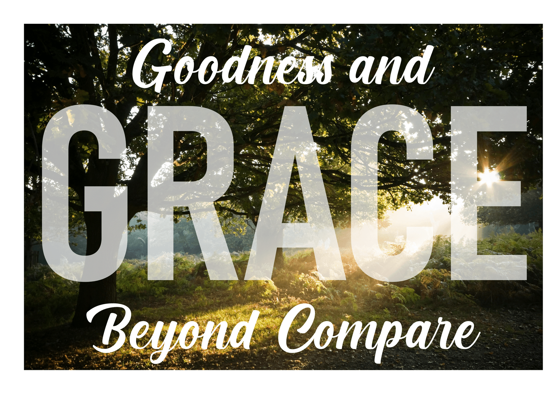 My Jesus
Joseph Prince
Goodness and Grace Beyond Compare
Christian