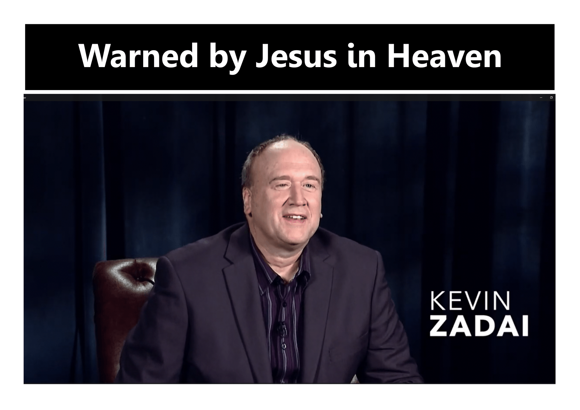 My Jesus
Real Stories
Kevin Zadai